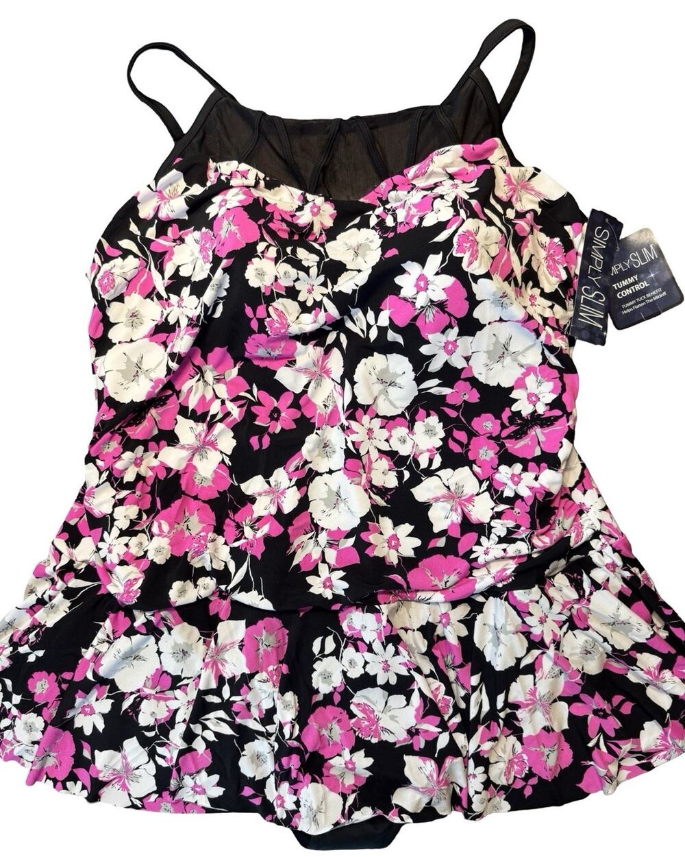 New with tags Simply Slim one-piece swimsuit in women’s size 3X